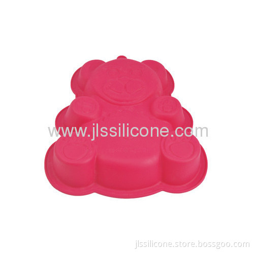 Large Bear Shape Silicone Bakeware Cake Mold